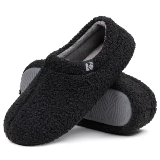 RockDove Women's Teddy Fleece Closed Back Slipper image {7}