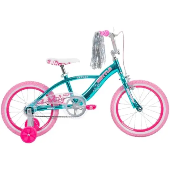 Huffy N'Style 16" Kids' Bike - Teal image {1}