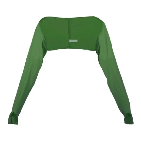 Unique Bargains Soft Sun Protection Arm Shawl Cooling Sleeve Sun Protection Arm Sleeve with Finger Hole for Women Golf Polyester image {8}