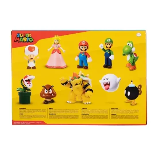 Nintendo Super Mario Friends & Foes 2.5" Mini Figures 10pk image {9}