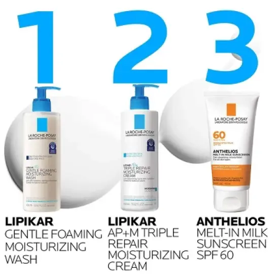 La Roche Posay Lipikar AP+ Face Wash image {8}