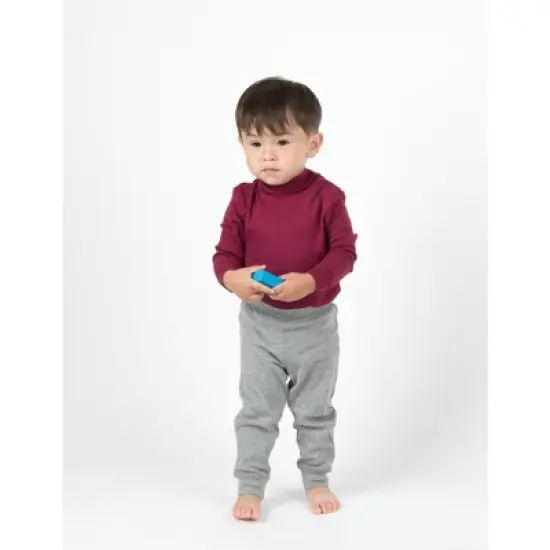 Leveret Baby Navy Crawling Pant and Colored Legging image {2}