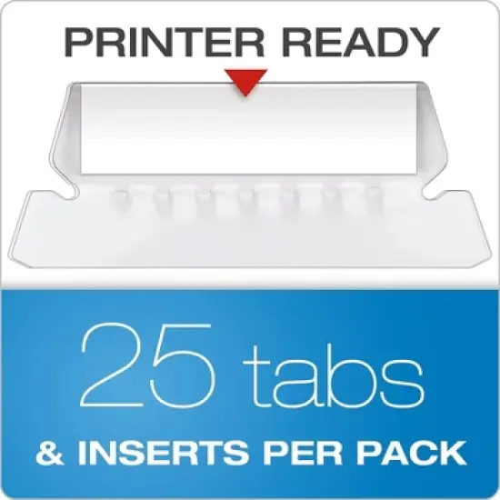 Pendaflex Reinforced Hanging Folders 1/5 Tab Letter Navy 25/Box 415215NAV image {5}