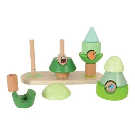 Kaplan Early Learning Woodland Stacking Trees image {2}