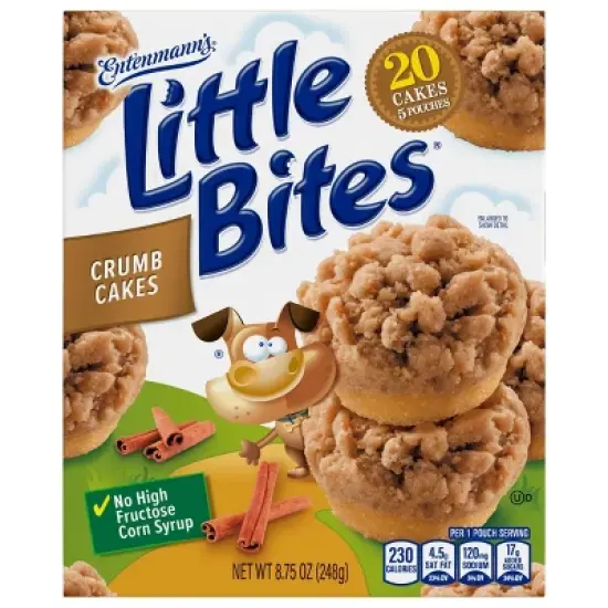 Entenmann's Little Bites Crumb Cake Muffins - 8.75oz/5ct image {7}