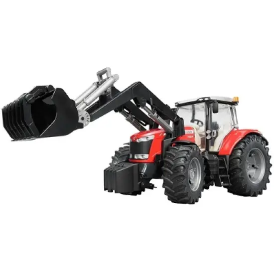 Bruder Massey Ferguson 7600 with Frontloader image {2}