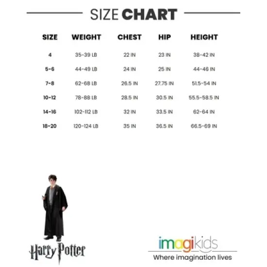 Harry Potter Pajama Shirt and Pants Sleep Set Little Kid to Big Kid image {5}