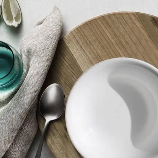 Corelle 4pk Glass Vitrelle 28oz Dinner Bowls White: Round Solid Pasta & Soup Bowls, Dishwasher & Microwave Safe image {4}