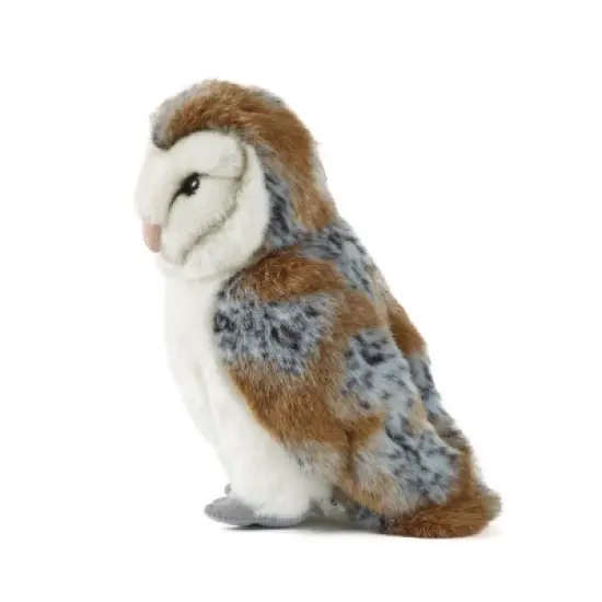 Living Nature Barn Owl Large Plush Toy image {1}