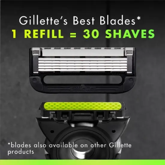 GilletteLabs Razor Blade Refills Compatible with Exfoliating Bar and Heated Razor image {3}