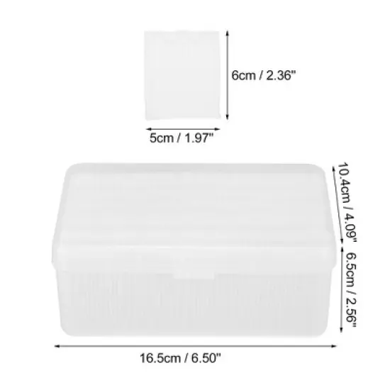 Unique Bargains Pack of 120pcs Makeup Cotton Pads Facial Lip Eye Makeup Remover Pads Soft Gentle Makeup Tools White image {3}