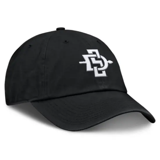 NCAA San Diego State Aztecs Unstructured Black Tonal Cotton Hat image {2}