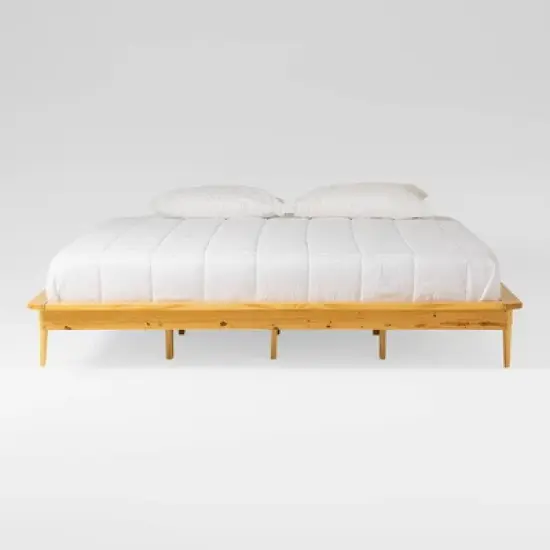 Boho Solid Wood King Platform Bed - Saracina Home image {11}