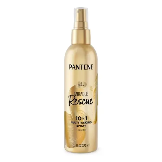 Pantene Miracle Rescue 10-in-1 Multi Tasking Leave-in Hair Treatment - 5.7oz image {1}