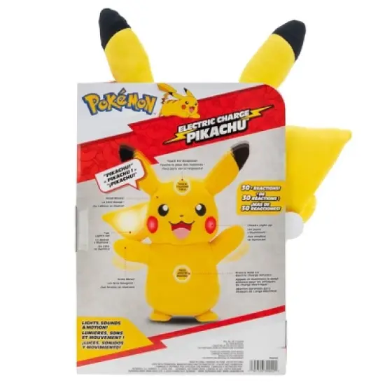 Pokemon Electric Charge Pikachu Plush image {8}