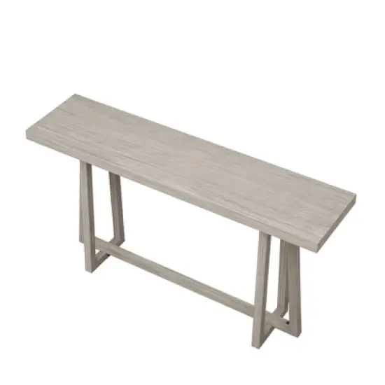 59.84'' Console Table, Stylish Rectangular Entryway Table, Outdoor Console Table for Patio, Sturdy Construction Hall Table, Sofa Table for Entrance image {8}