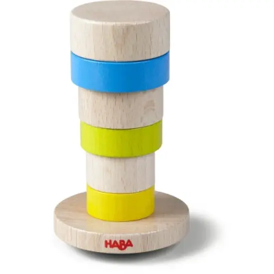 HABA Wobbly Tower Stacking Game (Made in Germany) image {4}