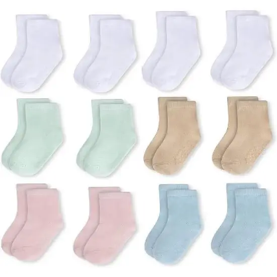 Rising Star Kid's 12 pack socks for Boys and Girls, Toddlers or Little kids Ages 2-10 image {3}