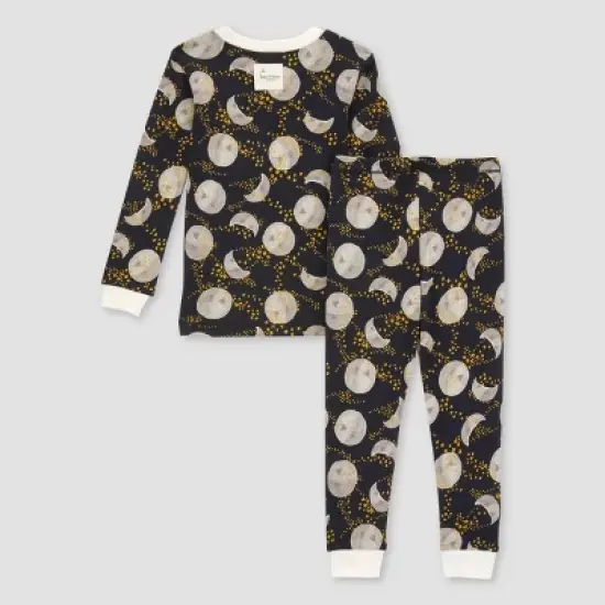 Burt's Bees Baby&reg;&nbsp;Toddler 2pc  Organic Cotton Tight Fit Pajama Set image {1}