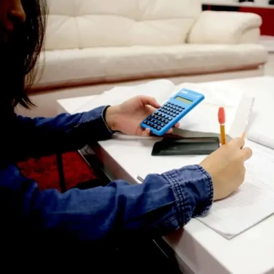 BAZIC Products&reg; Perforated Writing Pads, 8.5" x 11.75", White, 50 Sheets, Pack of 12 image {5}