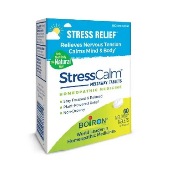 StressCalm by Boiron Homeopathic Medicine For Stress Relief  -  60 Tablet image {3}
