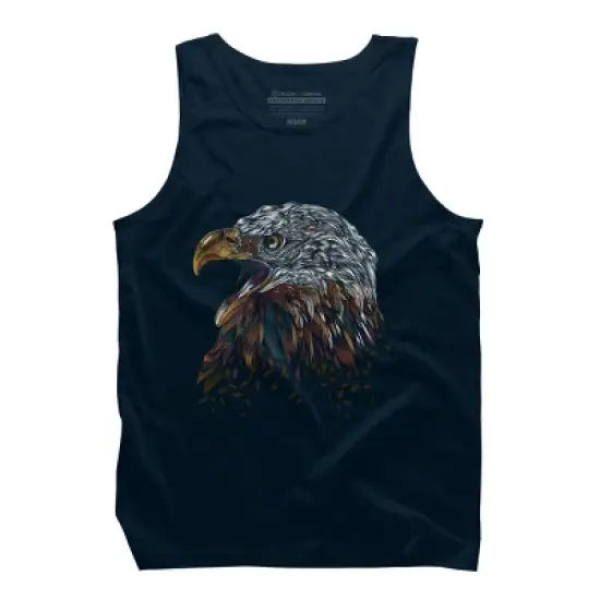 Men's Design By Humans WILD EAGLE By Dandingeroz Tank Top image {6}