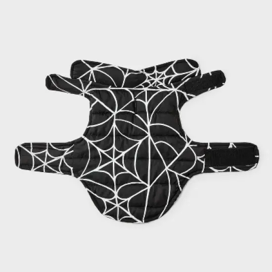 Reflective Spider Web Dog Vest - Boots & Barkley&trade; Black image {1}