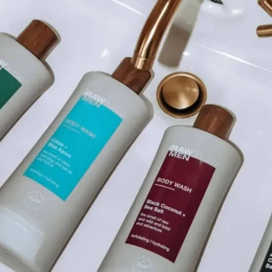 Raw Sugar Men's Body Wash Black Coconut + Sea Salt - 25 fl oz image {3}