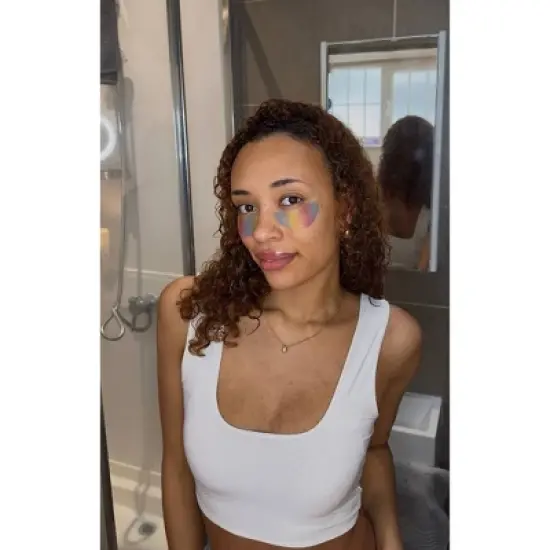 Holler and Glow Bright Eyed Rainbow Under Eye Masks - 0.17oz image {6}