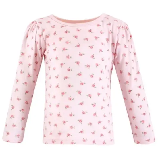 Hudson Baby Infant and Toddler Girl Long Sleeve T-Shirts, Bakery Tea Party image {6}