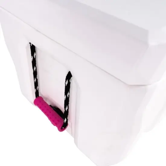 Lifetime 55 Quart High Performance Cooler, White and Pink (91245) image {7}