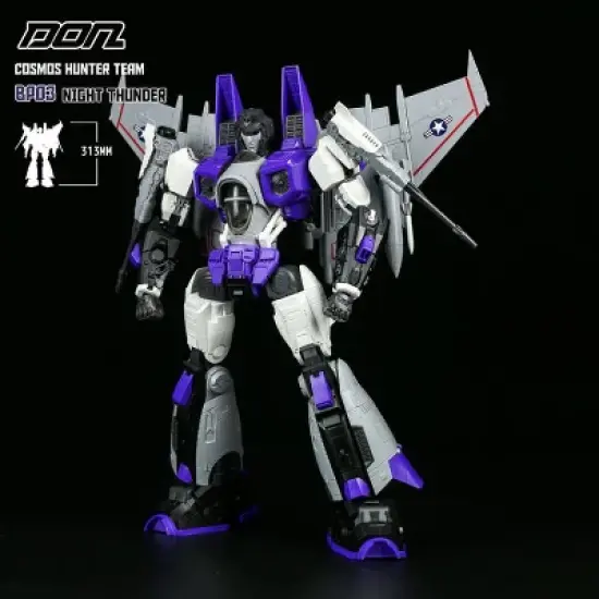 BP03 Night Thunder Model Kit | Don Models Action figures image {1}