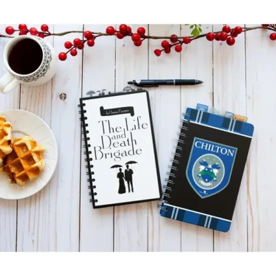 Silver Buffalo Gilmore Girls Life and Death Brigade 5-Tab Spiral Notebook With 75 Sheets image {8}