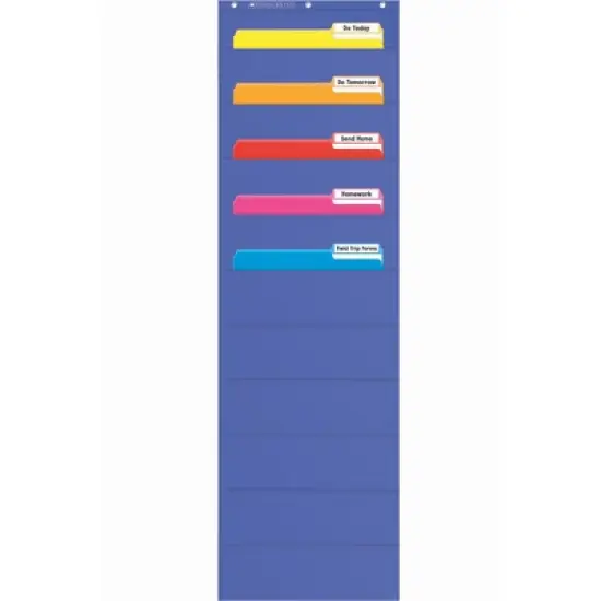 Scholastic Teaching Solutions File Organizer Pocket Chart image {2}