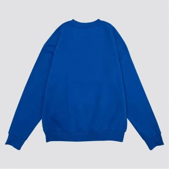 Men's IML Meowzel Tov Hanukkah Graphic Pullover Sweatshirt - Royal Blue image {1}