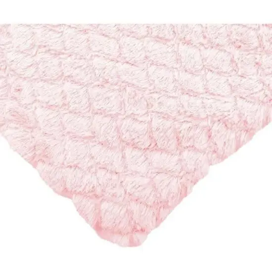 EVERYDAY KIDS Pink Baby Fleece Robe with Hood Cozy Hooded Bathrobe for Girls Ages 0-9 Months Soft, Warm, Lightweight Infant Sleepwear, Loungewear image {1}