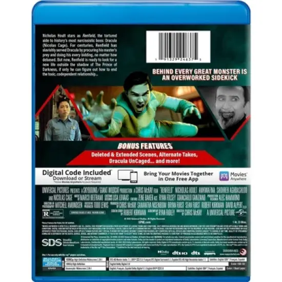 Renfield (Blu-ray + DVD + Digital) image {3}