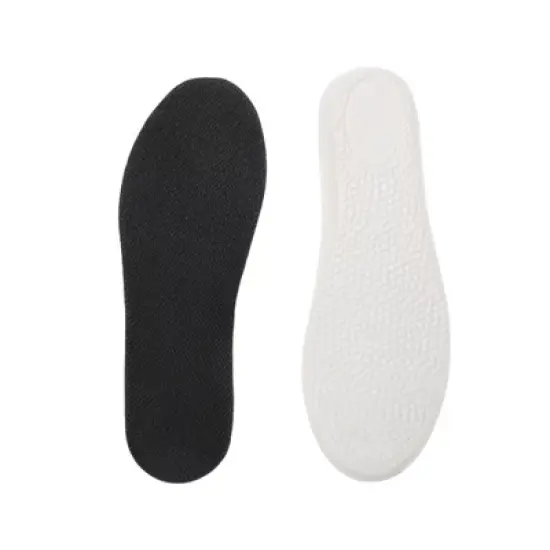 Unique Bargains Height Increase Shoe Inserts Fit Shoe White Black 1 Pair image {6}