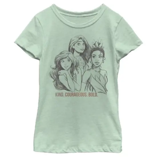 Girl's Disney Sketch Portraits T-Shirt image {3}