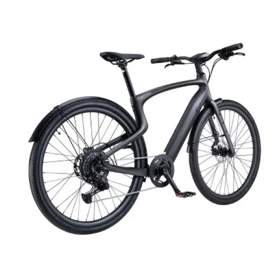Urtopia Adult Carbon 1 Pro Smart 27.64'' Step-Over Electric Cruiser Bike - Black S image {2}