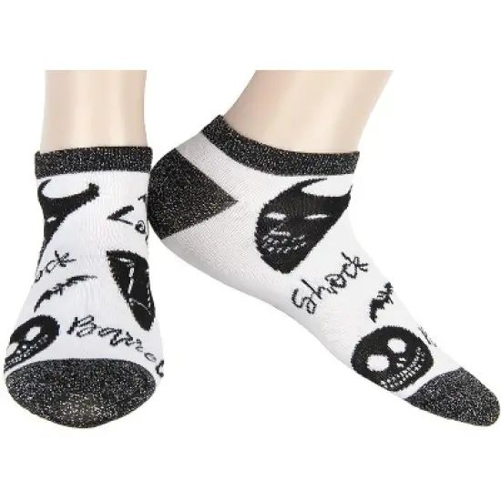 Disney Nightmare Before Christmas Adult The Pumpkin King Zero Ankle Socks 5 PK Multicoloured image {1}