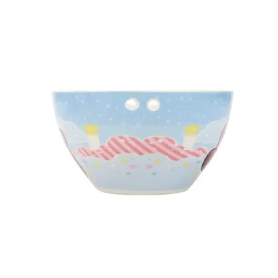 Kirby Star Wand Ceramic Ramen Bowl With Plastic Chopsticks image {3}