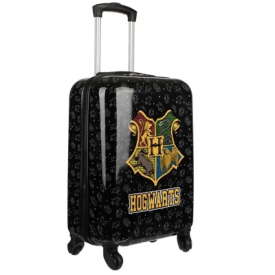 20" Harry Potter ABS Luggage with PC Film, Black Crest OSFA image {2}