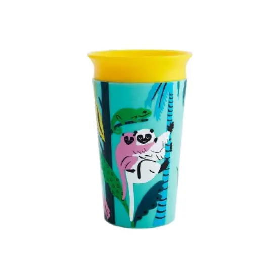 Munchkin Miracle 360&deg; Wild Love Sippy Cup - 2pk - 9oz Total Lemur/Bee image {3}