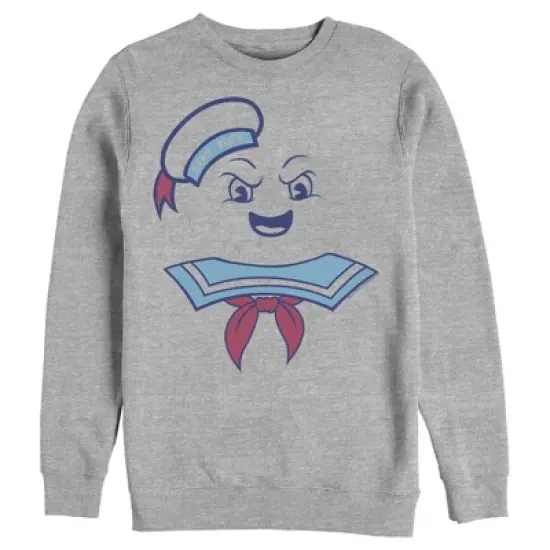 Men's Ghostbusters Stay Puft Marshmallow Man Face Sweatshirt image {3}