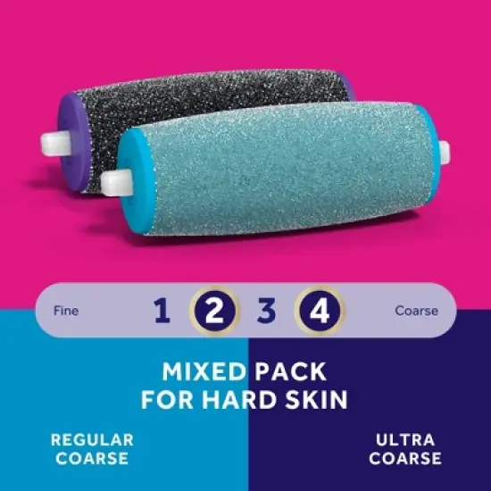 Amop&eacute; Pedi Perfect Foot File Ultra-Coarse & Regular Coarse Refills - 2ct image {6}