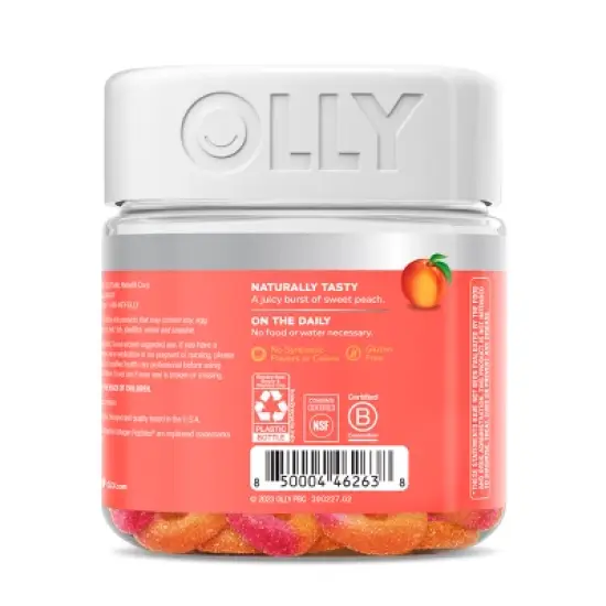 OLLY Collagen Rings Supplement Gummies for Skin Resilience - 30ct image {4}