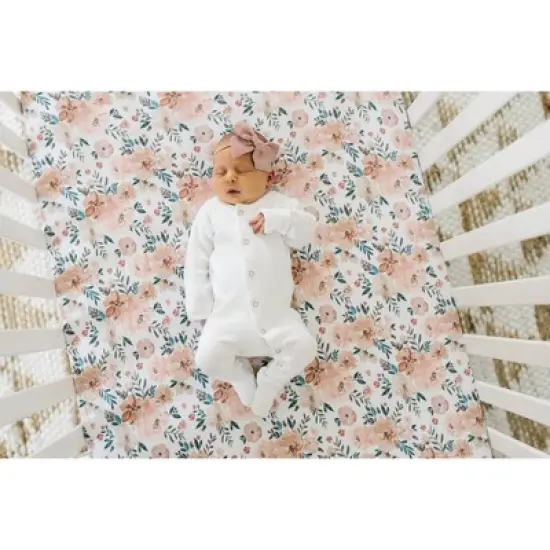 Copper Pearl Premium Crib Sheet image {2}