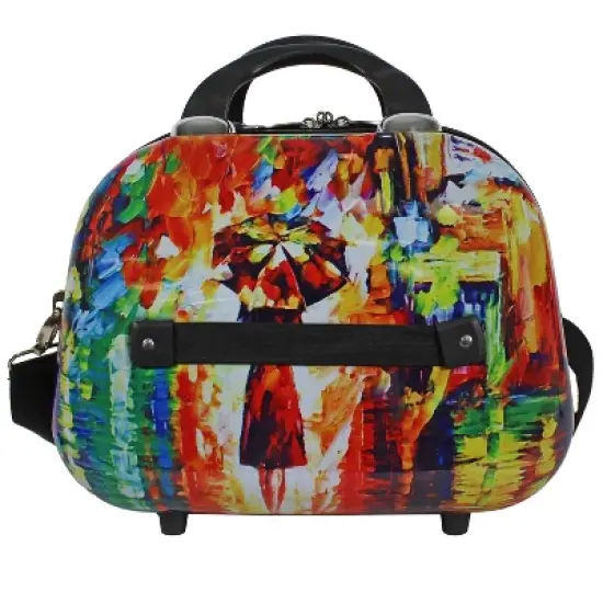 World Traveler 13-Inch Cosmetic Case Shoulder Tote - Paris Nights image {3}