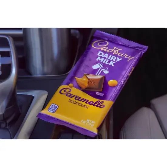 Cadbury Dairy Milk Caramello Milk Chocolate and Caramel Bar Candy - 4oz image {5}